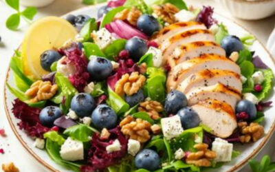 Blueberry Chicken Salad: A Refreshing Spring Delight