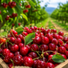 Fresh Okanagan cherries at Don-O-Ray Farms market in Kelowna