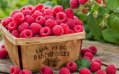 Fresh Raspberries Are In at Don-O-Ray Farms in Kelowna
