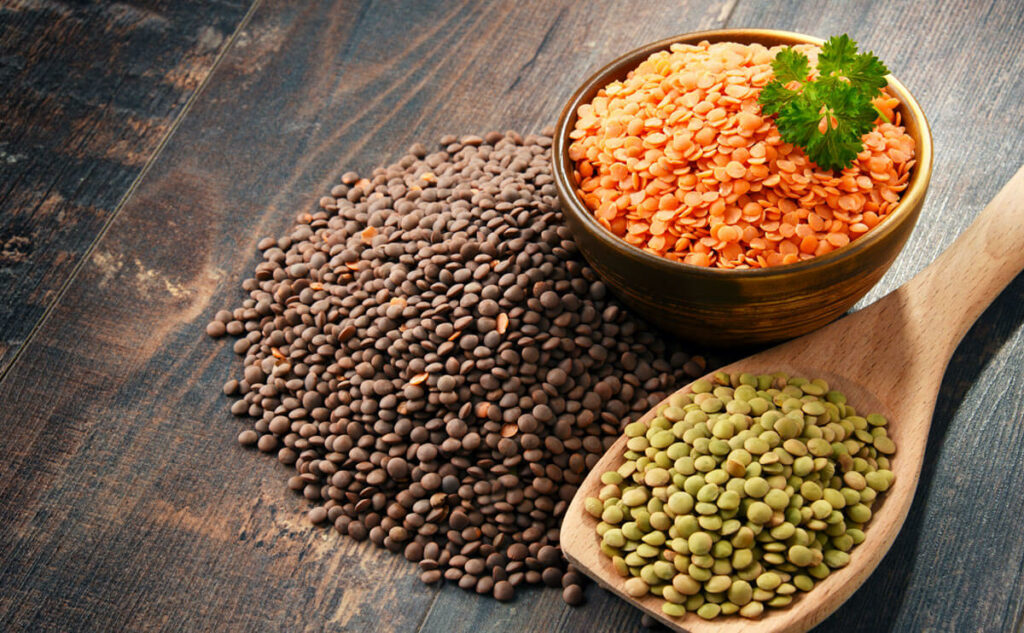 bowl of lentils