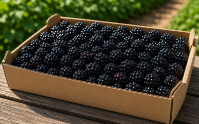 Fresh Blackberries in Kelowna at Don-O-Ray Farms