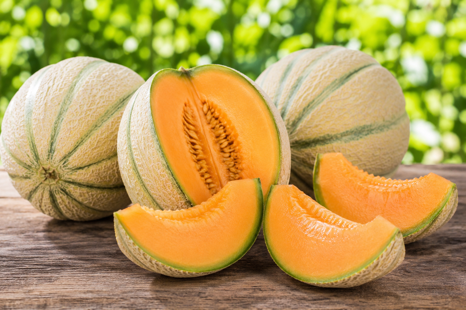 Fresh melons at Don-O-Ray Farms in Kelowna